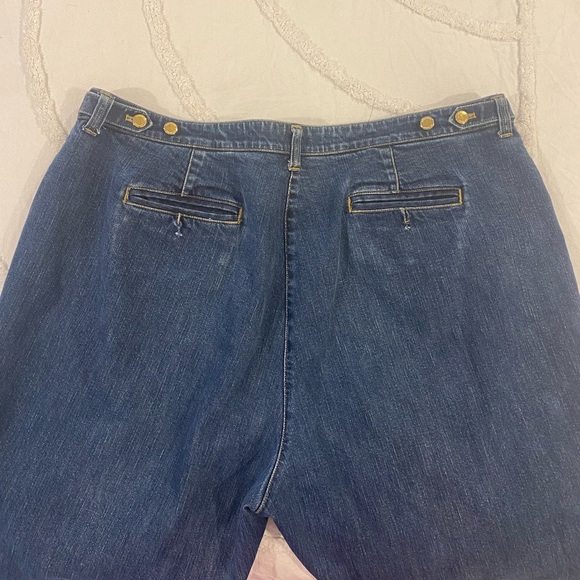 Jones New York Dark Denim Flare Jeans Size 22 - Picture 5 of 12